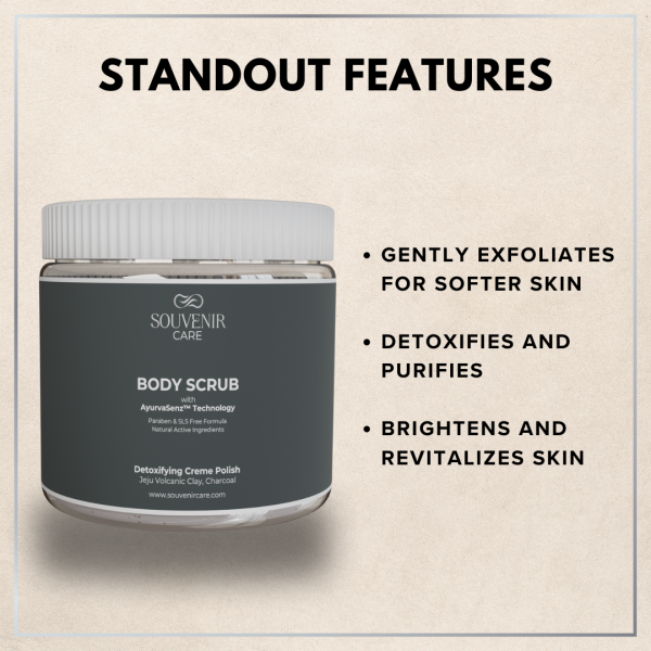 Detoxifying Crème Polish – Jeju Body Scrub - Image 2