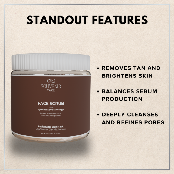 Revitalizing Skin Mask – Jeju Face Scrub - Image 2